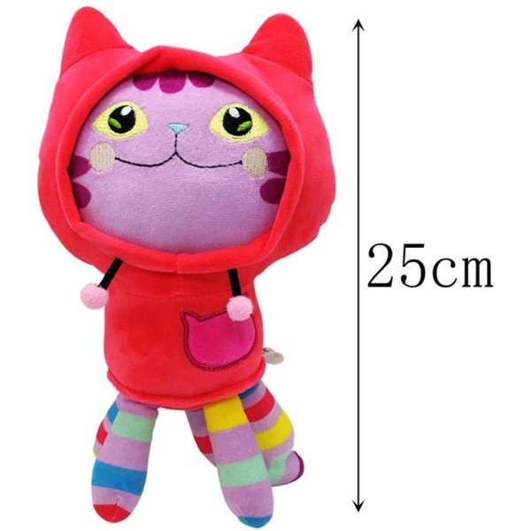 Casa De MuñEcas Gabby, Juguete De Peluche, Mercado, Animales De Peluche De Dibujos Animados, Gato Sonriente, Coche, Gato, Abrazo, MuñEcas Gaby, Regalos De CumpleañOs Para NiñOs-image