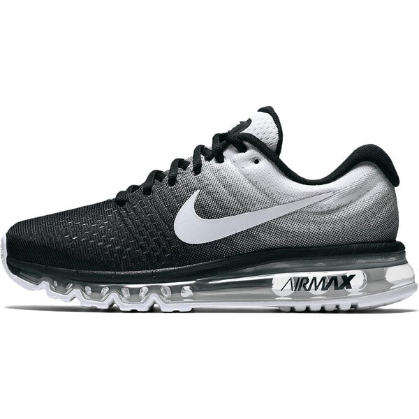 Nike Air Max 2017 CóModo Tejido Suave Zapatillas De Running De CañA Baja Zapatilla Unisex Negro 849560-010 36.5 Gray-image