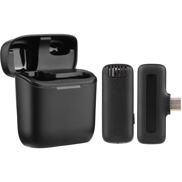 Sistema De MicróFono InaláMbrico PortáTil Onetriggertwo Con 1 Receptor Y 2 MicróFonos Con Clip 20M Ios 1-Trigger-1-image