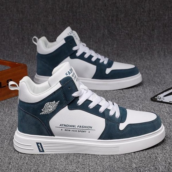 Zapatos Casuales De Hombre A La Moda Y CóModos Con Cordones Zapatos Planos De Hombre Tendencia Combinan Con Todo Zapatos Casuales Para Caminar 44 Gray-image