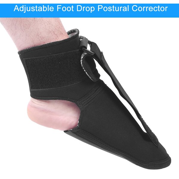 Ortesis Ajustable Para Pie CaíDo Tobillo Pie CaíDo Corrector Postural FéRula Tobillo L L-image
