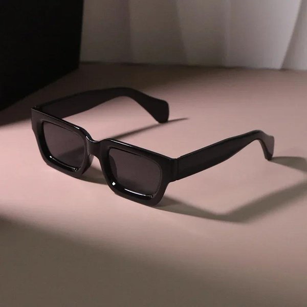Stylowe Kwadratowe Okulary PrzeciwsłOneczne Na ZewnąTrz Damskie MęSkie Klasyczne Retro Stylowe Unikalne Okulary Stylowe Codzienne Minimalistyczne Oculos Other-image