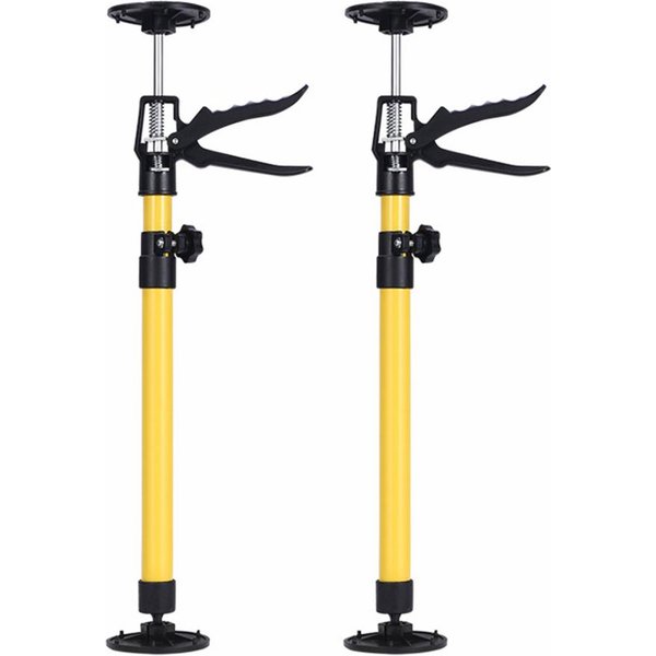 Poste De Soporte Ajustable, 2 Piezas, Conectores Para Gabinetes Para Instalar, Rango De Altura De Gabinete De 118 A 123,23 Pulgadas-image