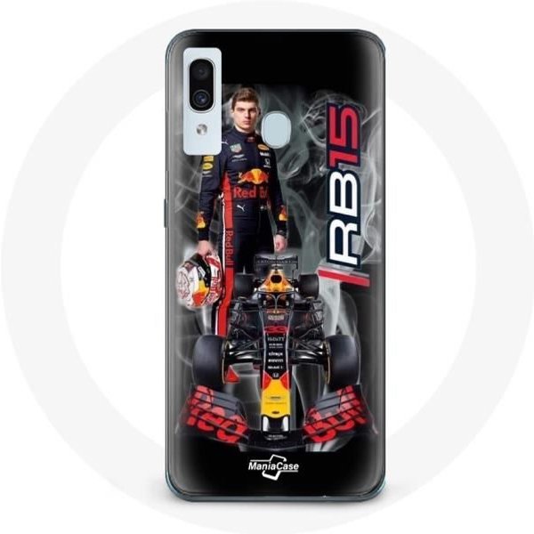 Funda - Red Bull - Samsung Galaxy A40 - Flexible - Negro - Max Verstappen-image
