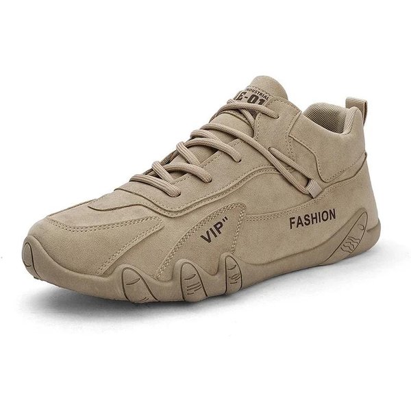 Trampki AntypośLizgowe Khaki Robocze MęSkie Buty KróTkie Botki Mokasyny Sznurowane Kostka Dla MężCzyzn Wiosna MężCzyzna Codzienny 40-image