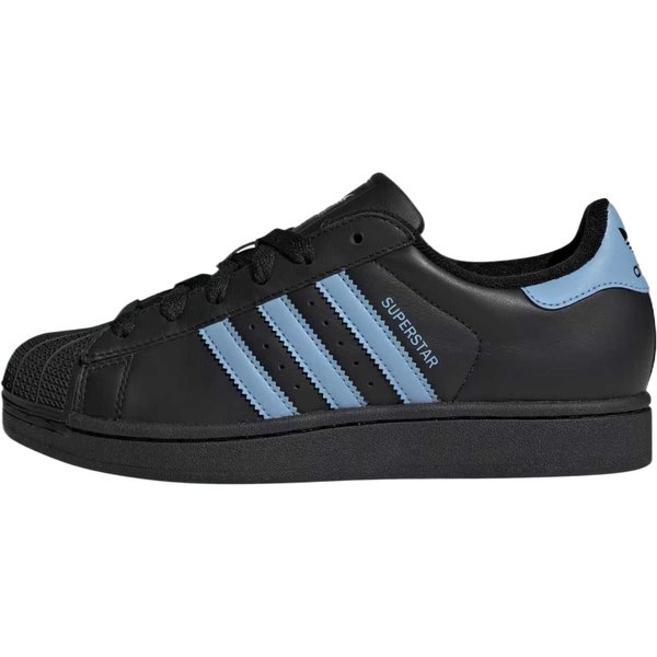Adidas Superstar 2 Czarne Popielato-Niebieskie Damskie Trampki Core-Black JS1338 38⅔ Black-image