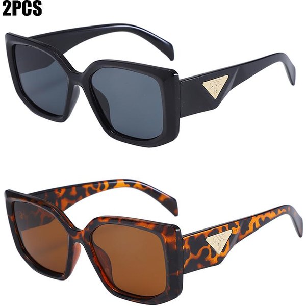 Nowe Luksusowe Designerskie Czarne Okulary PrzeciwsłOneczne Kwadratowe Okulary SłOneczne Dla MężCzyzn I Kobiet Premium Odcienie Gray-image