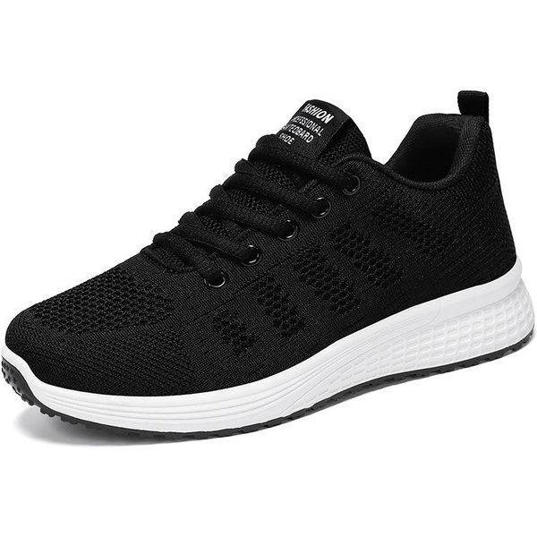 Zapatos Vulcanizados De Malla Transpirable Para Mujer Zapatillas Deportivas De Moda Transpirables Zapatos De Mujer Antideslizantes Zapatillas De Running CóModas Para Mujer 41-image