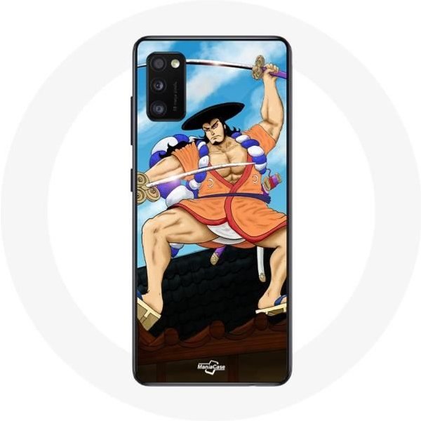 Funda Maniacase Para Samsung Galaxy A41 Kozuki Oden One Piece Manga Negro-image