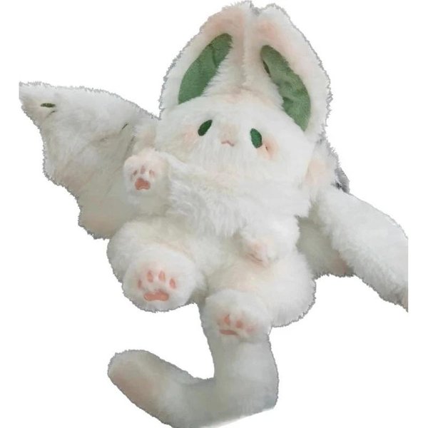 LatająCy Niebo DużY Nietoperz KróLik Pluszowa Zabawka Kawaii Zwierzę Kreatywny Magiczny Duch KróLik Pluszowa Lalka BiałY Nietoperz MięKkie Pluszowe Zabawki Dla Dzieci-image