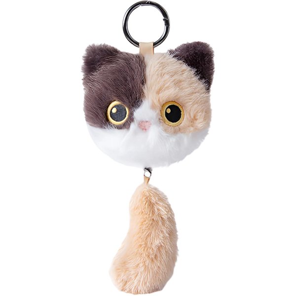 Uroczy Pluszowy Brelok Do Kluczy, Urocza Pluszowa Zabawka Brelok Do Plecaka, Torebki, Samochodu, MięKki Zawieszka Kawaii, Prezent Dla Dzieci, NastolatkóW, Dziewczynek One Size-image