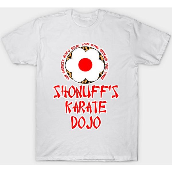 Koszulka Damska Shonuff Karate Dojo Harajuku Drukuj Kawaii Tshirt Letnia Koszulka Damska Z KróTkim RęKawem Top Tee 4XL-image