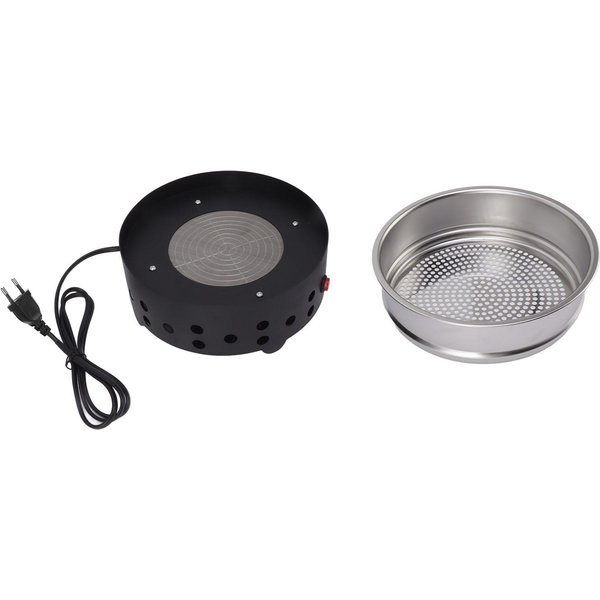 Enfriador De Granos De Café 5Mm EléCtrico Acero Inoxidable MáQuina De Enfriamiento Para Tostado De Café L Black-image