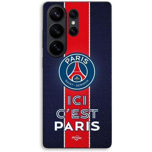 Etui Dla Samsung Galaxy S26 Ultra Logo Psg Tutaj Jest Paryż Maniacase Czarny-image