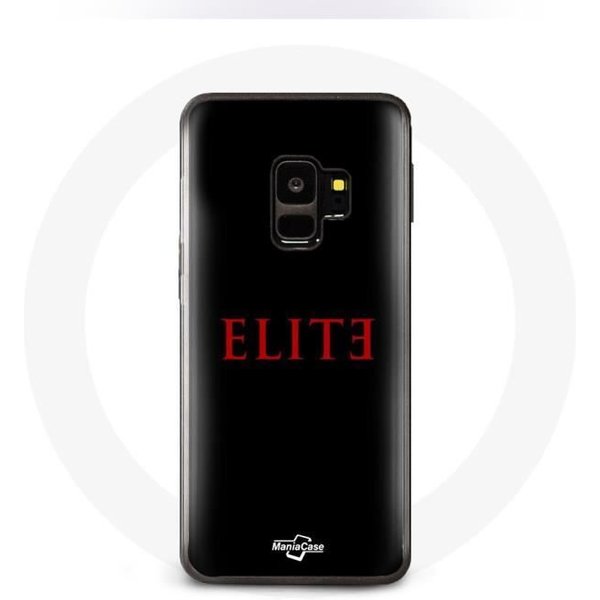 Funda Para Samsung Galaxy S9 Plus Elite Temporada 5 Logo Rojo Fondo Negro-image