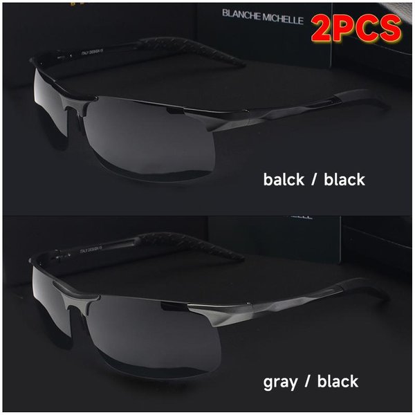 Wysokiej JakośCi Ultralekkie Aluminiowo-Magnezowe Sportowe Okulary PrzeciwsłOneczne Okulary MęSkie Uv400 ProstokąTne ZłOte Outdoorowe Okulary PrzeciwsłOneczne Do Jazdy-image