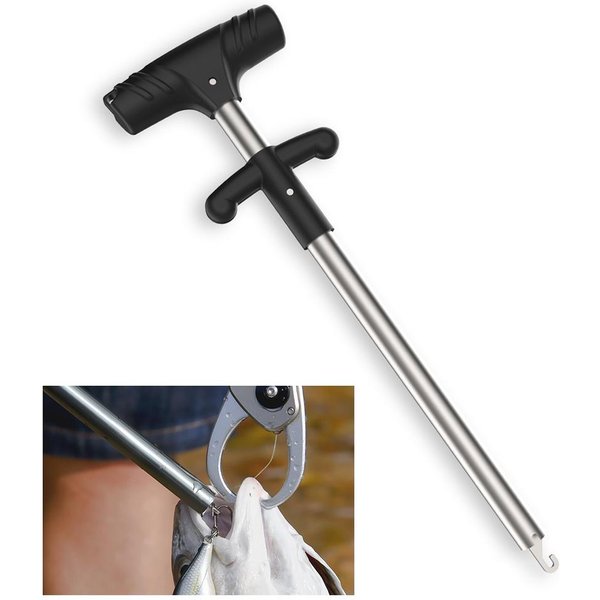 Extractor De Anzuelos De Pesca Con Mango Extractor De Anzuelos De Pesca, Herramienta Para Anzuelos Plata-image
