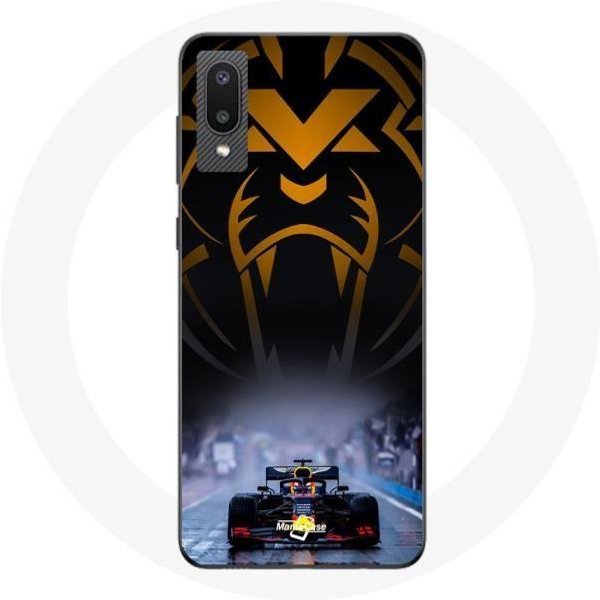 Funda Para Samsung Galaxy A02 FóRmula 1 Sebastian Vettel Piloto De Carreras F1 Negro-image