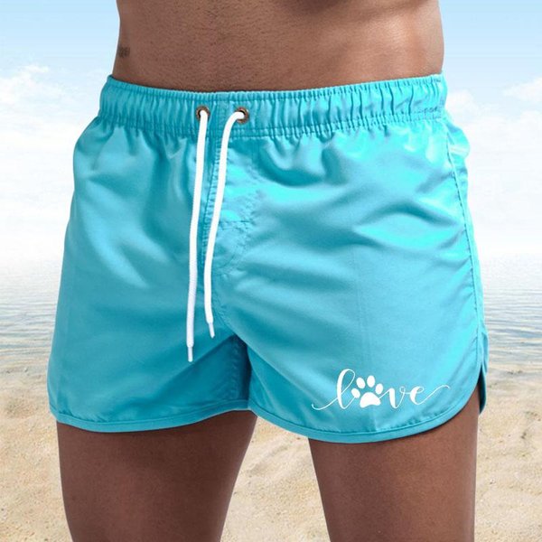 BañAdor Para Hombre De Secado RáPido Para Playa, Surf, Correr, NatacióN, Pantalones Cortos Con CordóN 2XL(180-185) 85-90KG-image