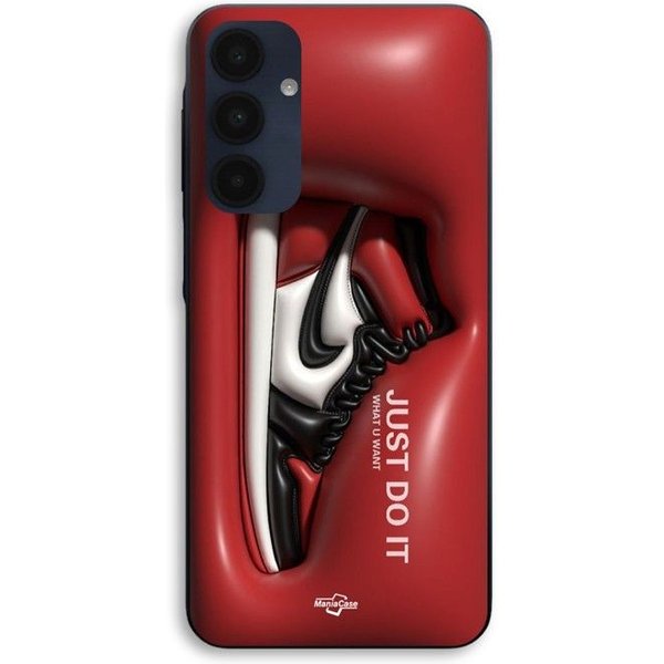 Etui Dla Samsung Galaxy A16 Air Jordan Ikoniczne Just Do It Maniacase Czarny-image