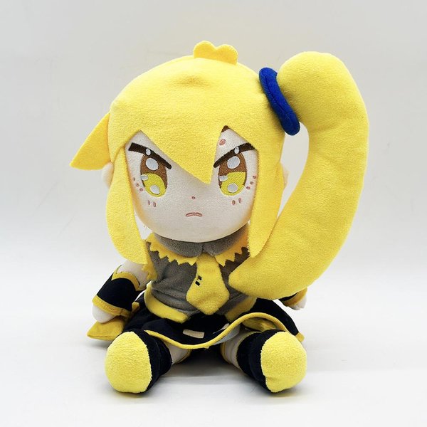Kawaii Akita Neru Pluszowe Zabawki Lalka Cosplay Akita Neru Prezenty ŚWiąTeczne Anime Pluszowe Wypchane Dzieci Fani Prezent Urodzinowy Dekoracja Rzym 22Cm-image