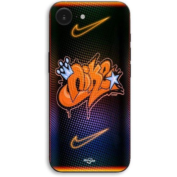 Etui Na Iphone 17E Nike Just Do It PomarańCzowy Maniacase Czarny-image