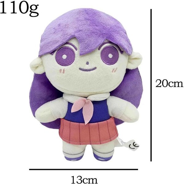 Omori Pluszowe Zabawki Lalki Pluszowe Z KreskóWek Omori Sunny Pluszowe Figurki Basil Aubrey Kel Mari Towary Cosplay Peluche Poduszka Prezent śWiąTeczny-image