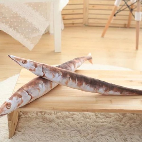 Almohada De Animal Marino Peces Realista Pez Volador Relleno Divertido Malvado Peluche Juguetes Para BebéS CojíN Regalos De CumpleañOs. 45Cm-image