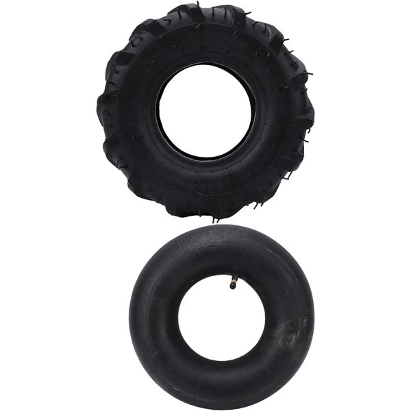 NeumáTico Y CáMara De Aire 13X5.00 6 NeumáTico De Goma Engrosado Para Barrenieve Nieve Quitanieves Go Karts Motocultores Tractores De CéSped-image