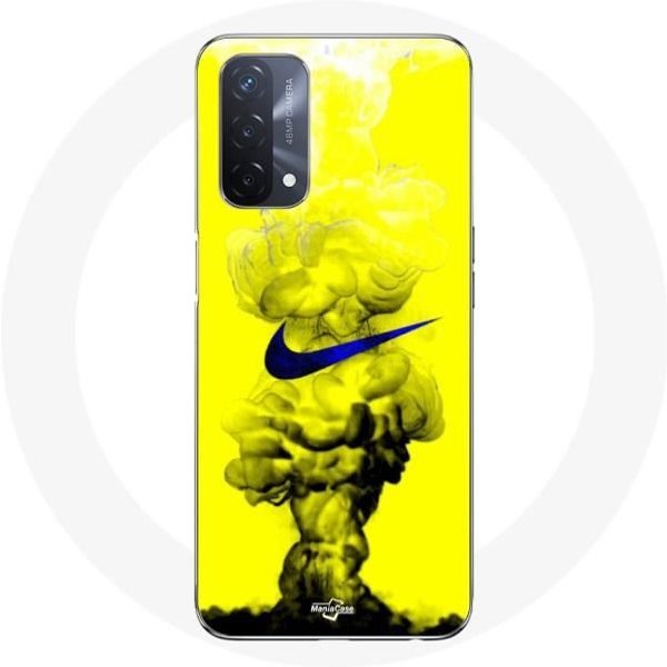 Coque Maniacase Pour Oppo A93 5G Logo Just Do It Negro-image