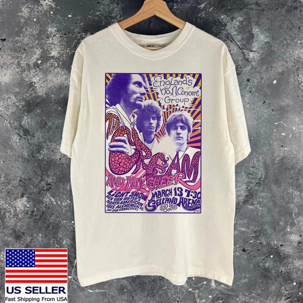 Koszulka Cream Band The Music Of Cream PełNy Rozmiar S-5XL Koszulka Unisex S-image