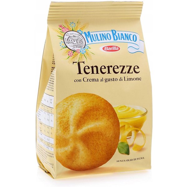 Galleta De Mantequilla Mulino Bianco Con Crema De LimóN 200G Italiana-image