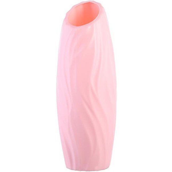 20Cm Plastikowy Wazon Prosty MałY Wazon Do Przechowywania KwiatóW Wazon Kwiaty Salon Nowoczesne Ozdoby Do Dekoracji Domu White-image