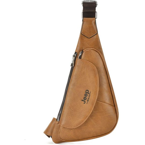 MęSka Torba Na Klatkę Piersiową Crossbody Modna Codzienna Torba Na Ramię Wielofunkcyjny Plecak Sportowy-image