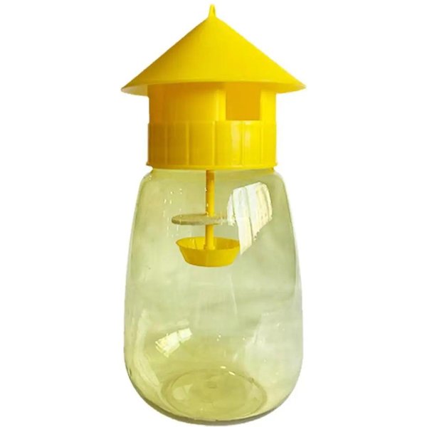PułApka Na Muchy Owocowe ZabóJca ŻółTa Plastikowa PułApka Na Drosophila Przeciw Muchom ZabóJca Much Owocowych ŁApacz Sad PułApka Na Owady Produkty Do Zwalczania SzkodnikóW-image