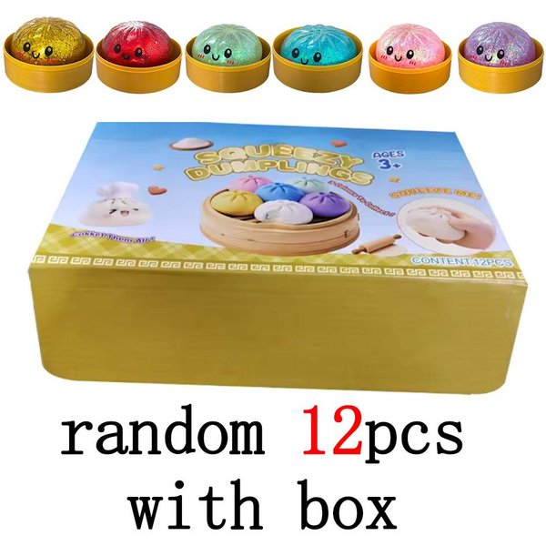 Mystery Box Squishy PierożEk Uroczy Przestronny PierożEk Squishy PiłEczka Antystresowa Figurka Sensoryczna Fidget Dla DorosłYch Ulga W LęKu Nowość ŚCiskanie-image