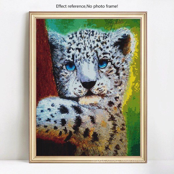 Venta De Bordado De Diamantes Redondos Completos 5D Pintura De Diamantes DIY Imagen De Animal 20X30-image