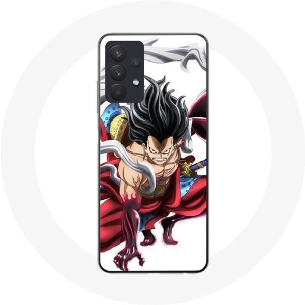 Funda - Maniacase - Samsung Galaxy A32 5G - One Piece Luffy Gear 5 - Flexible - Mixta-image