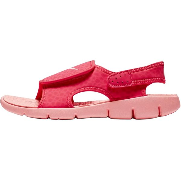 Sandalias Nike Sunray Adjust 4 GS Rosa Tropical Para NiñOs Coral Decolorado 386520-608 31 Red-image