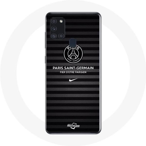 Funda - Maniacase - Galaxy A21S - Flexible - Negra - Paris Saint Germain-image