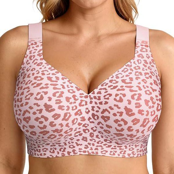 MięKki, Bezszwowy Biustonosz Jelly Plus Size - Wygodny, Bez Fiszbin, Zbiera DużY Biust 4XL-image