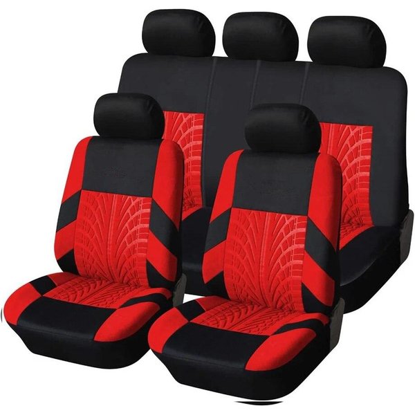 Fundas Para Asientos De Coche Juego Completo Delanteras Divididas Asiento Trasero Para Coche Tela Universal SUV SedáN Furgoneta Fundas Para Interior De AutomóVil-image