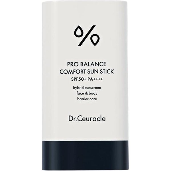 Dr.Ceuracle Pro Balance Comfort Sun Stick SPF50+ Pa++++ Ochrona PrzeciwsłOneczna NawilżAjąCy 18G White-image