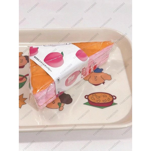 Kanapka Z Owocami Powoli RosnąCa Zabawka Squishy Kanapka Z Truskawkami Zabawki Fidget Do Redukcji Stresu Asmr Zabawki Sensoryczne Dla Dzieci I DorosłYch Brzoskwiniowy-image