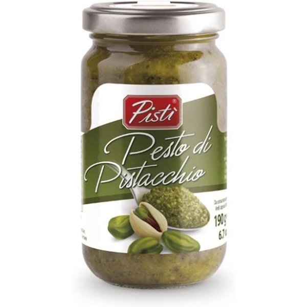 Pesto De Pistacho 60% Pistachos Pisti Pesto Di Pistacchio 190G Sicilia-image
