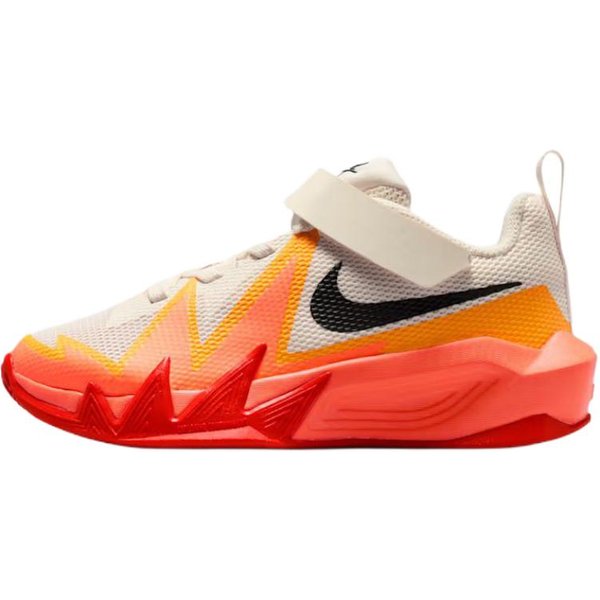 Zapatillas De Baloncesto Nike St Dynamite CóModas Transpirables CañA Baja NiñOs Sneaker Beige Naranja IH2307-100 33.5 Beige-image