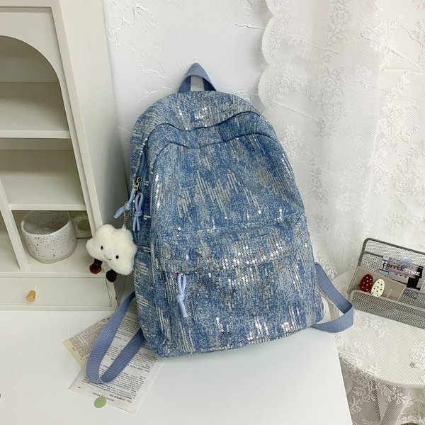 Nowa Ins Minimalistyczna Torba PodróżNa Wysoki Poziom WygląDu Niszowy Plecak Oryginalny Plecak Damski O DużEj PojemnośCi Tornister Studenta Kolegium .-image