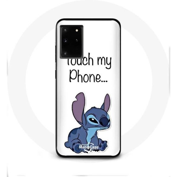 Funda - Maniacase - Samsung Galaxy S11 Plus - Lilo Y Stitch - Flexible - Bonita Blanco-image