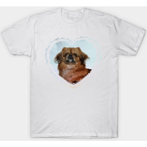 T Shirt Damski śLiczny Pies PekińCzyk Harajuku Drukuj Kawaii Tshirt Letnia Koszulka Damska Z KróTkim RęKawem Top Tee XL-image