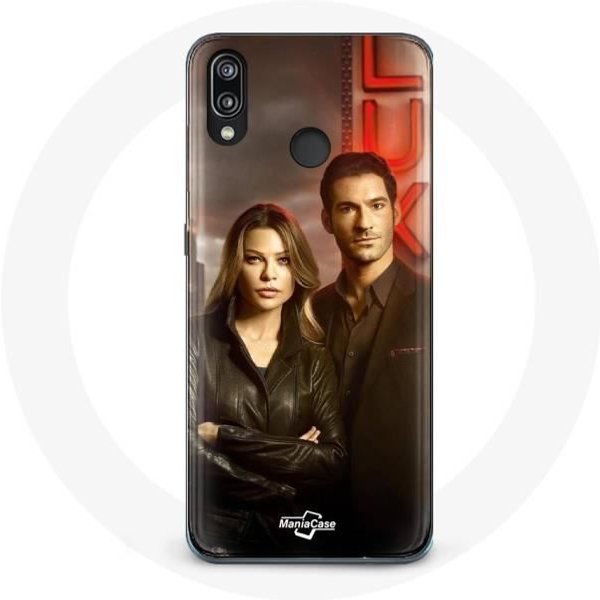 Funda Para Huawei P20 Lite Lucifer Morningstar Serie Temporada 3-image